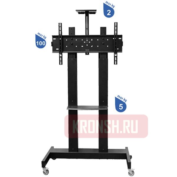 Мобильный стенд Electriclight МСТ-3-Г-П (чёрная)