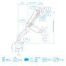 Кронштейн для монитора Arm-Media LCD-T21