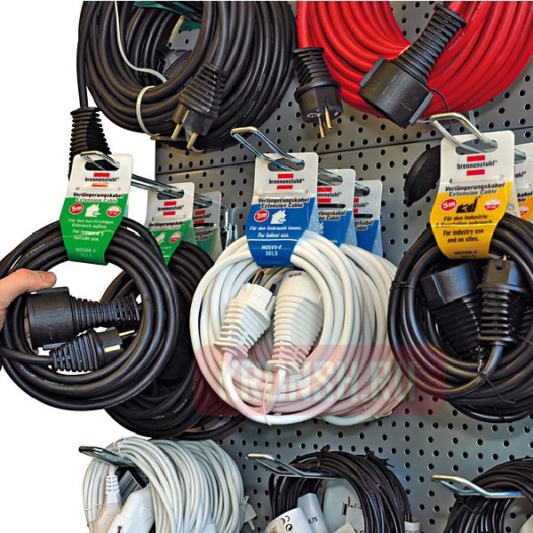 Удлинитель Brennenstuhl (1 розетка, 15 м, чёрный), 1169890