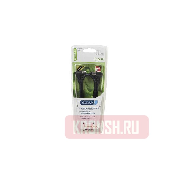 угловой антенный кабель vivanco 1.5 метра