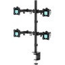 Кронштейн для 4 мониторов Onkron D421E