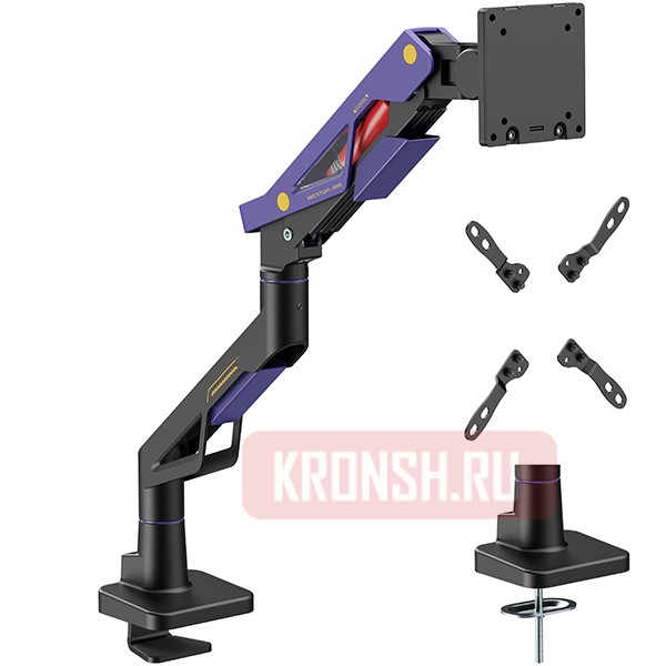 Кронштейн для монитора Ultramounts UM741BP (чёрный)    
