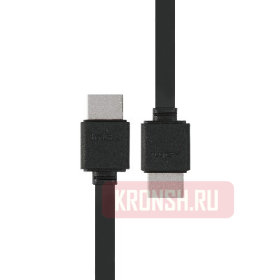 HDMI кабель V2.0 плоский 1.5М (черный)