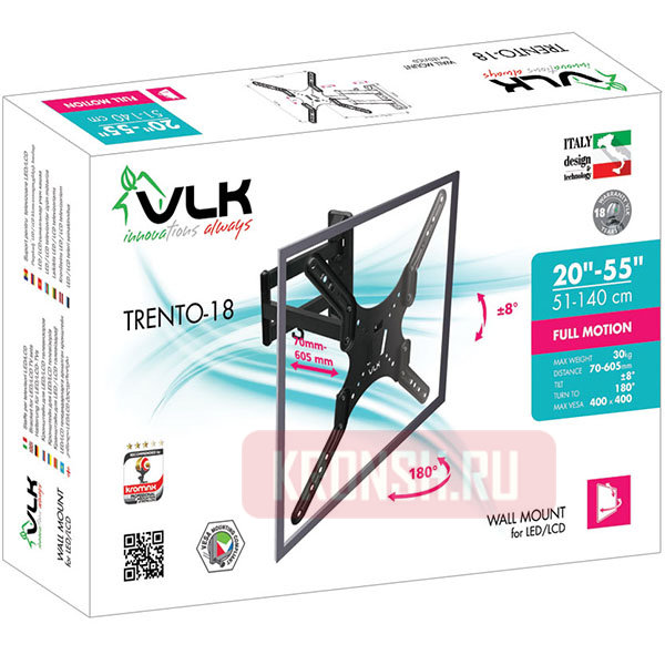 Кронштейн для телевизора VLK Trento-18