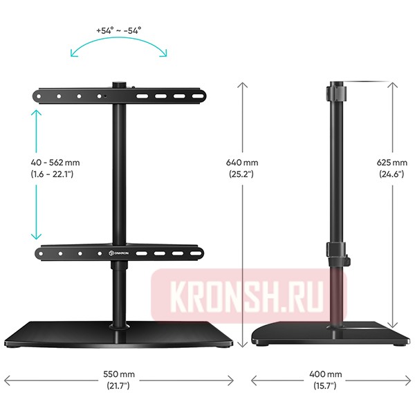 Настольный кронштейн для телевизора Onkron PT3