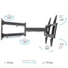 Кронштейн для телевизора Arm-Media Paramount-75