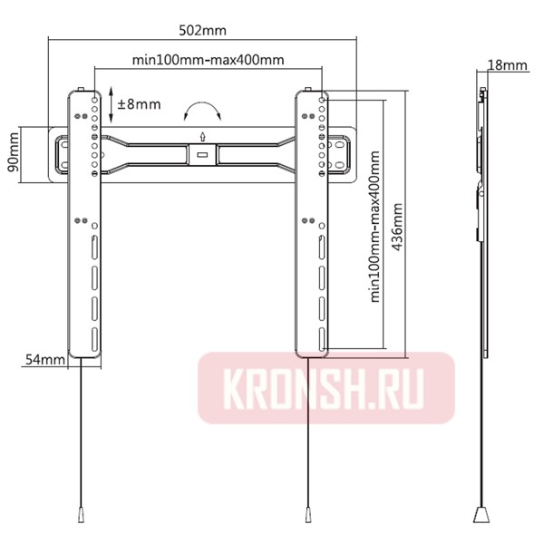 Кронштейн Digis DSM-P5740