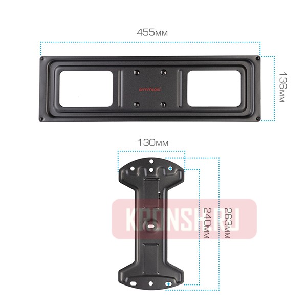 Кронштейн для телевизора Arm-Media LCD-415 (чёрный) 