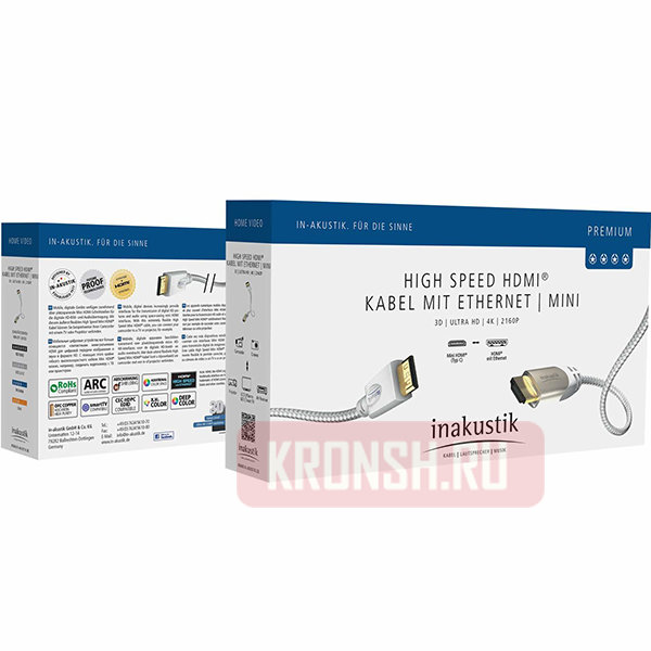 Кабель mini HDMI-HDMI Inakustik Premium (3 м)   