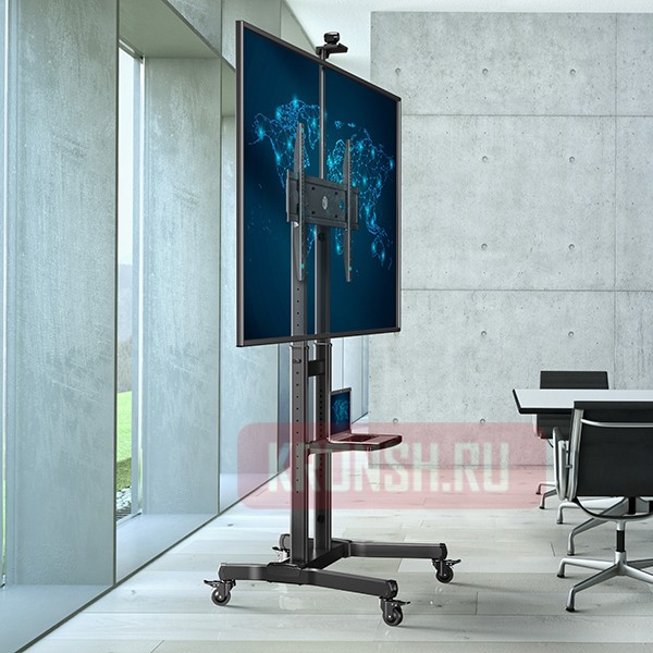 Мобильный стенд Onkron TS1891 (чёрный)  