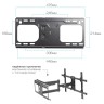 Кронштейн для телевизора Arm-Media Paramount-60