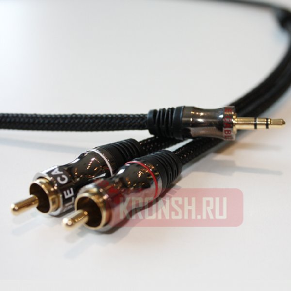 Кабель Mini-Jack-2RCA Eagle Cable Deluxe (0,8 м) 10071108 