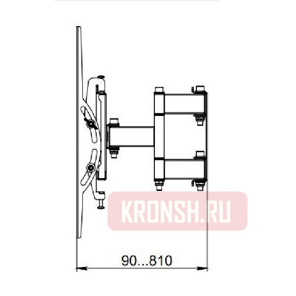 Кронштейн для телевизора ARTKRON WM-4
