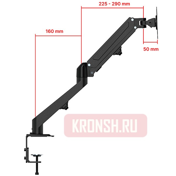 Кронштейн для монитора Uniteki FMGT81