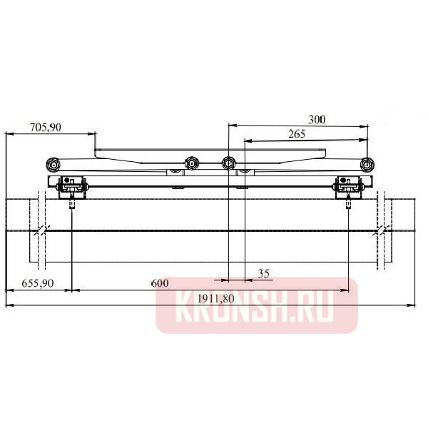 Кронштейн для телевизора ARTKRON Powerful-100