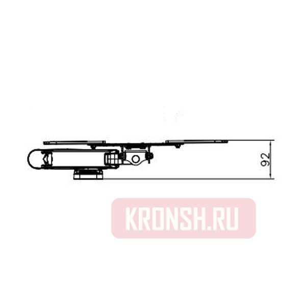 Кронштейн для телевизора NB F450 (чёрный)