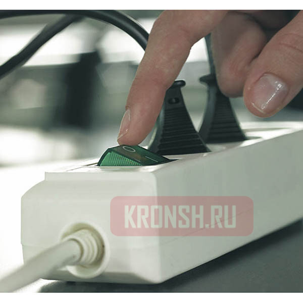 Сетевой удлинитель Brennenstuhl (3 розетки, 5 м, чёрный), 1152900