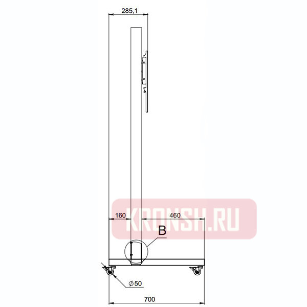Мобильный стенд ARTKRON Техно Powerful