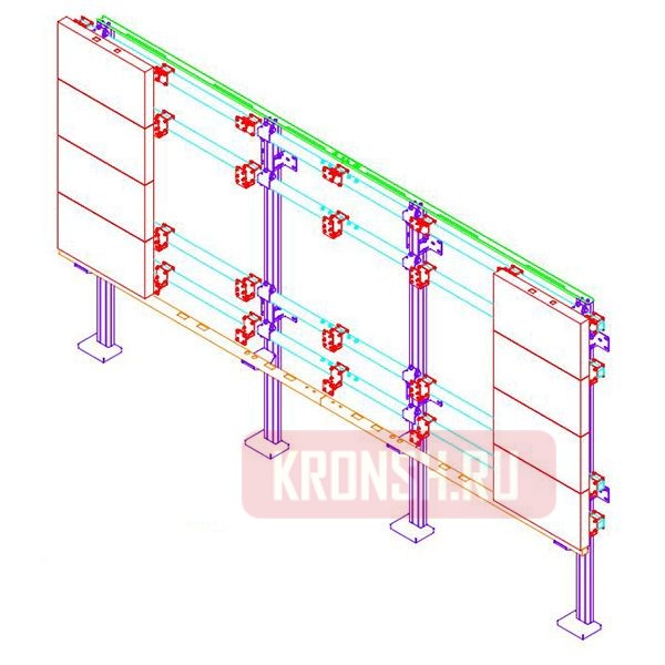 Распорный кронштейн ARTKRON VWBWF-LED64