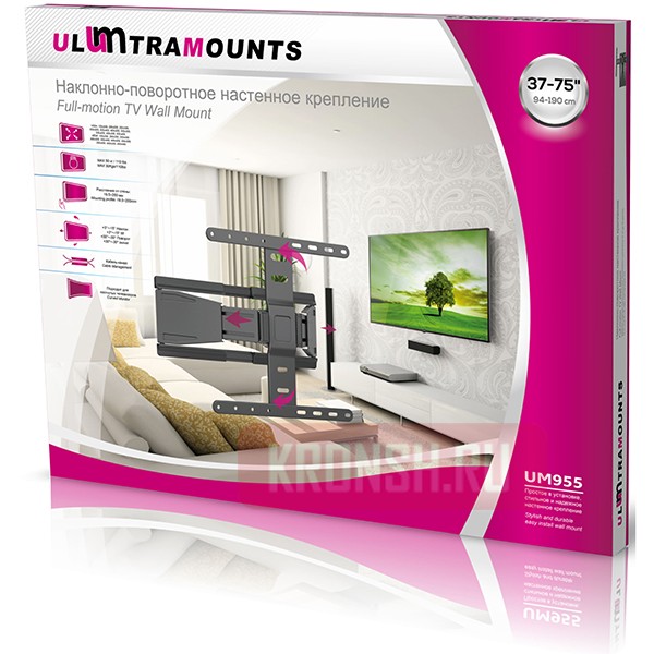 Кронштейн для телевизора Ultramounts UM955