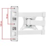 Кронштейн для телевизора Uniteki FM1617W (белый)