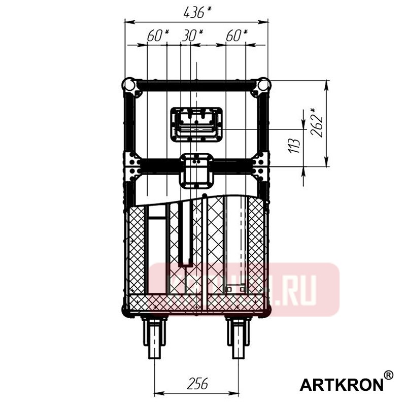 Кофр транспортировочный ARTKRON BOX 183-43-84 