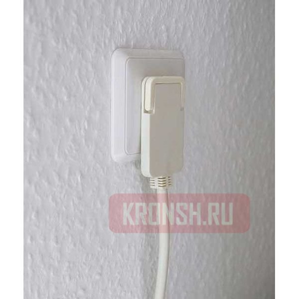 Удлинитель Brennenstuhl (1 розетка, 2 м, белый), 1168980220