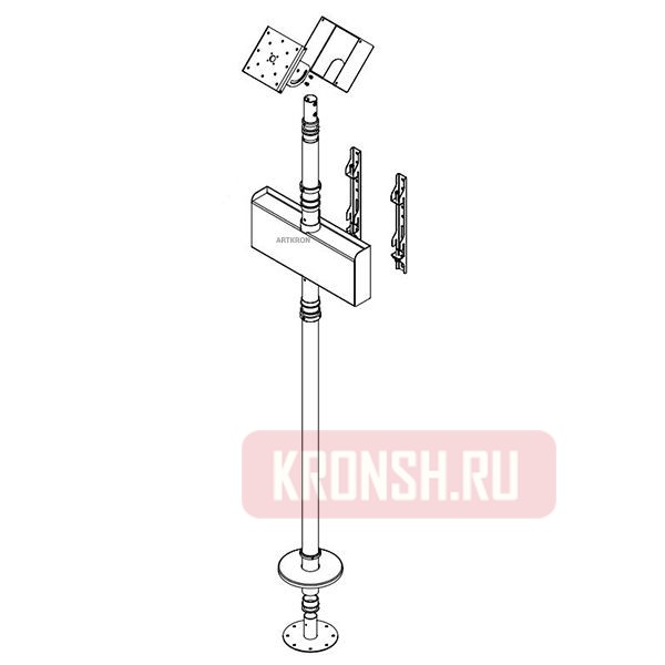 Распорный кронштейн ARTKRON Strut Loft P50