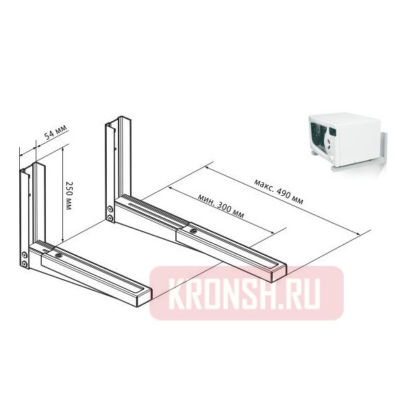 кронштейн для микроволновки