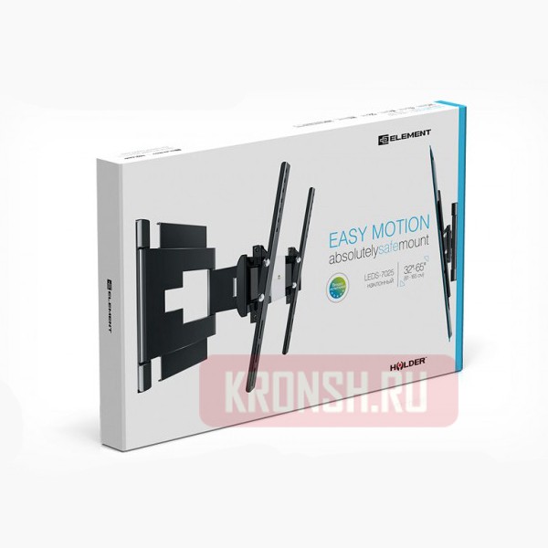 Кронштейн для телевизора Holder LEDS-7025 (чёрный)