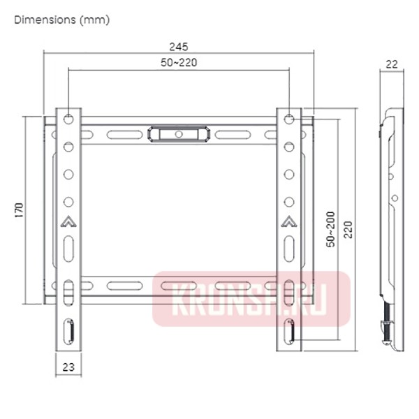 Кронштейн для телевизора Ultramounts UM821