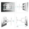 Кронштейн для телевизора Onkron M6L (белый)   