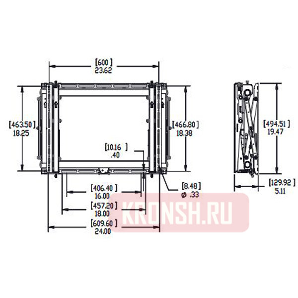 Кронштейн Vogels PFW 6870 
