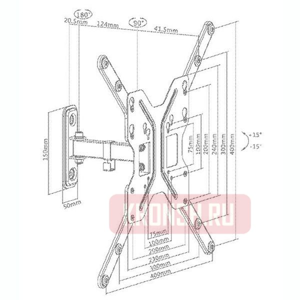 Кронштейн для телевизора Ultramounts UM902
