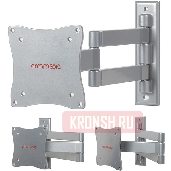 Кронштейн для телевизора Arm-Media LCD-7101 (серебристый)