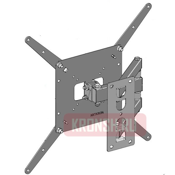 Кронштейн для телевизора ARTKRON PN-V200 (чёрный)