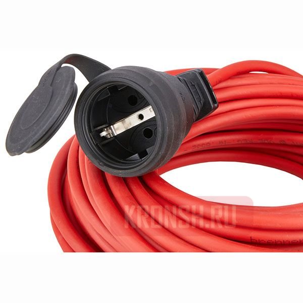 Удлинитель Brennenstuhl (1 розетка, 25 м, оранжевый ), 1161960