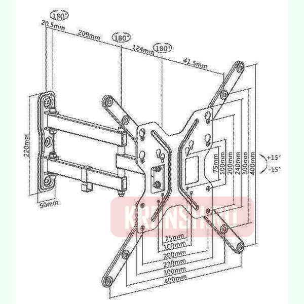 Кронштейн для телевизора Ultramounts UM905