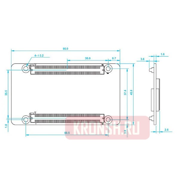 Приемная плата/карта Colorlight K5+