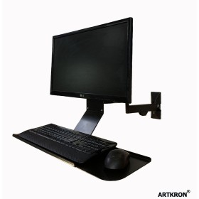 Кронштейн для монитора и клавиатуры ARTKRON SET-104B (чёрный)