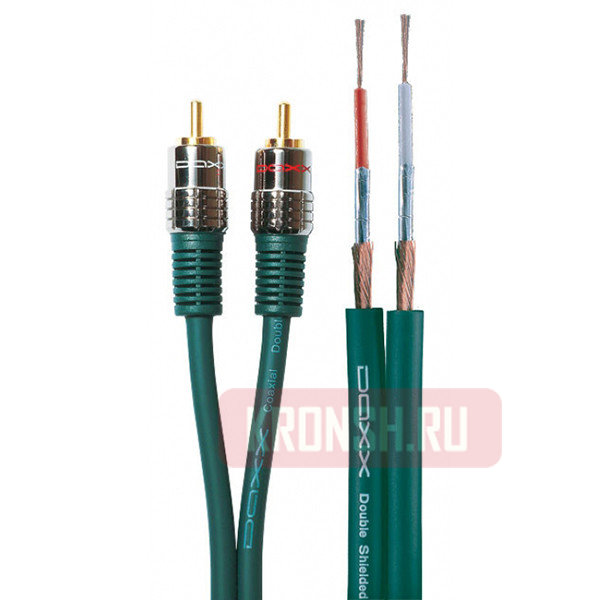 Аудио кабель 2RCA - 2RCA DAXX R50-15 (1, 5 м) 
