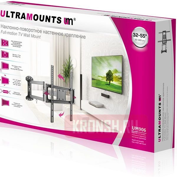 Кронштейн для телевизора Ultramounts UM906