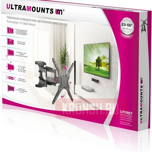 Кронштейн для телевизора Ultramounts UM907