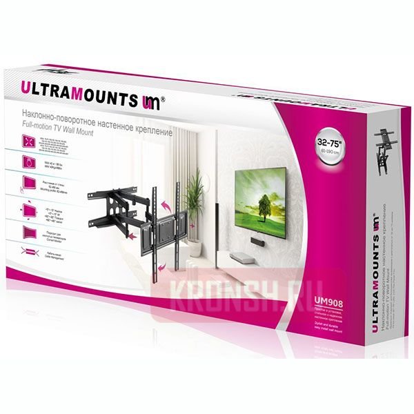 Кронштейн для телевизора Ultramounts UM908