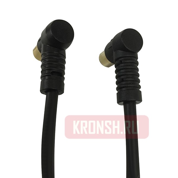 Кабель антенный ARTKRON C703 (0,75 м,чёрный, угловой) 