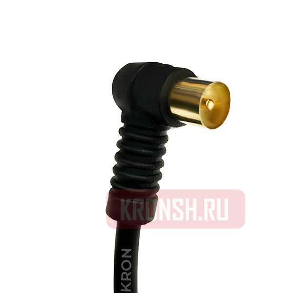 Кабель антенный ARTKRON C703 (0,75 м,чёрный, угловой) 