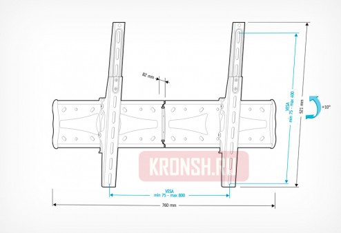 кронштейн holder pts-4016