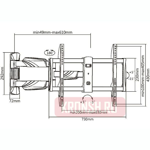 Кронштейн для телевизора Ultramounts UM909