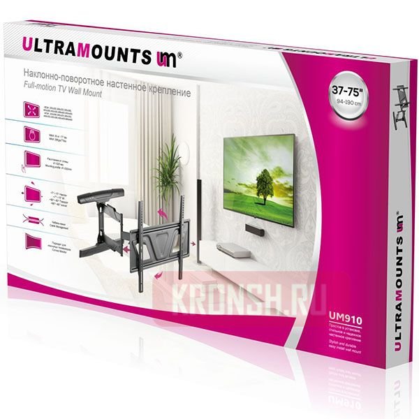 Кронштейн для телевизора Ultramounts UM910