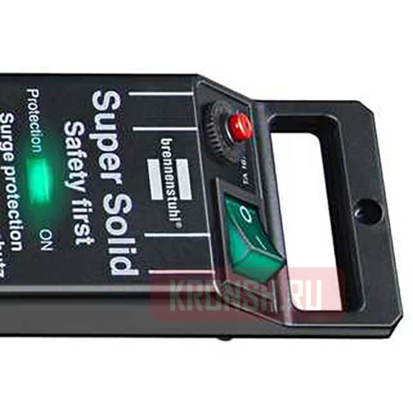 Сетевой фильтр Brennenstuhl (5 розеток, 2,5 м, серебристый), 1153340315